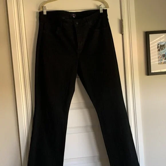 NYDJ Black Bootcut Jeans, Size 16W - Picture 2 of 5